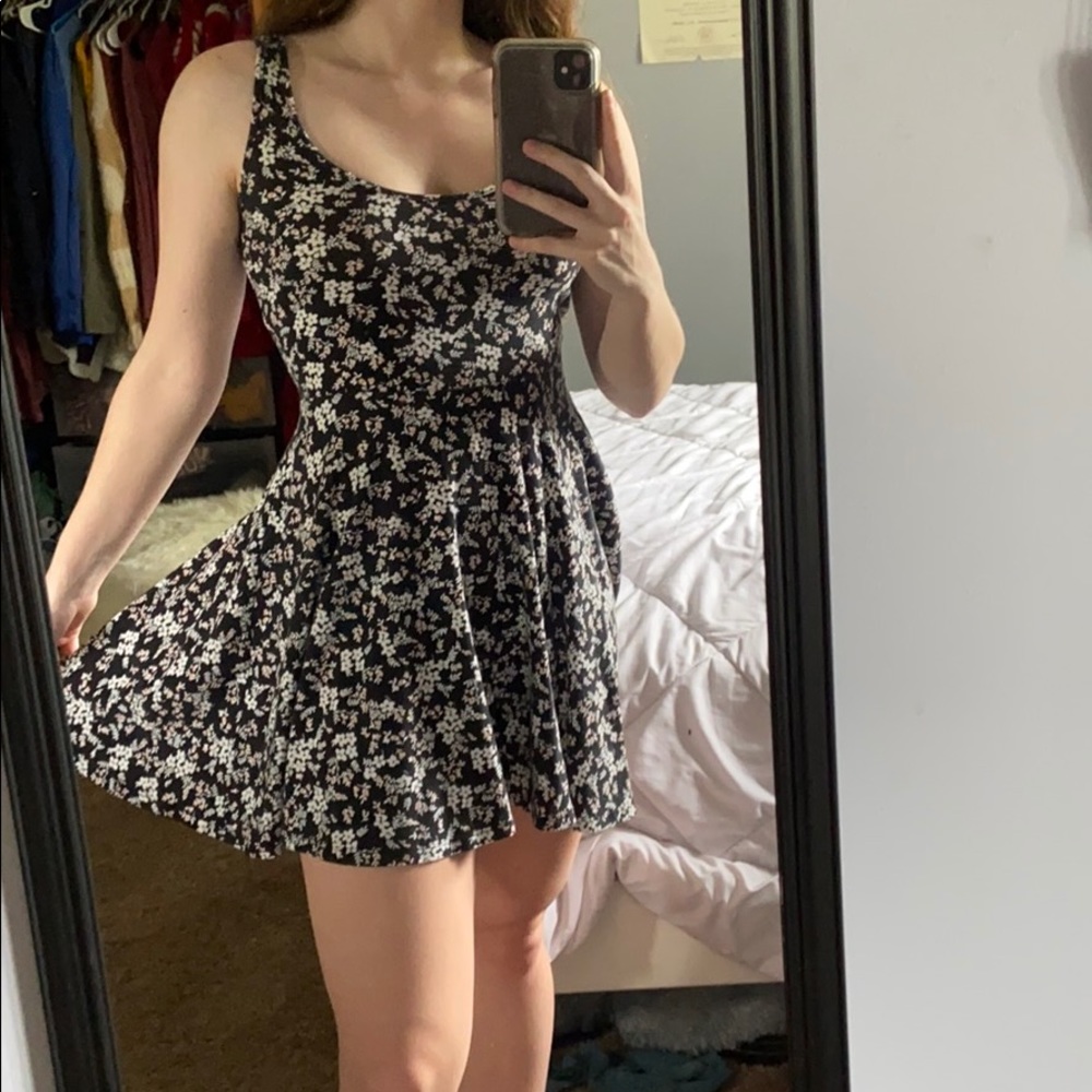 A floral dress